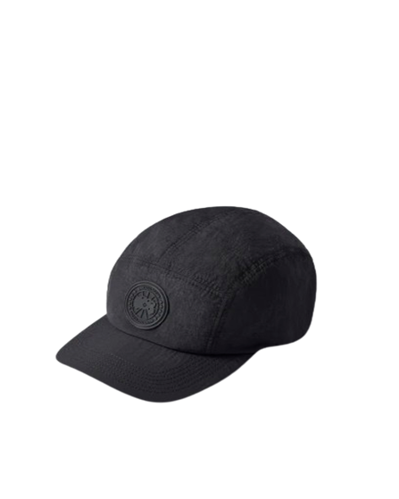 Canada Goose casquette noir logo noir - 5 Panel Disc Cap Black